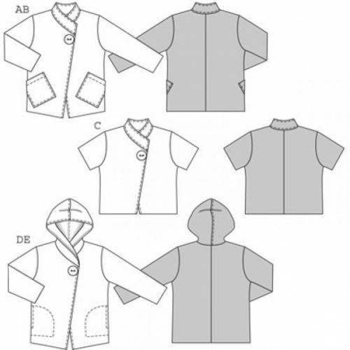 Burda Sewing Pattern 7700 Coats and Jackets For Women, Sizes: 12-24 - Easy