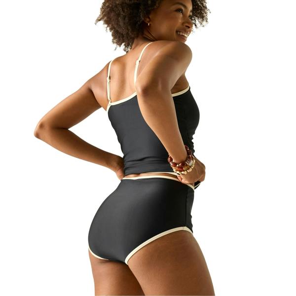 Regatta Womens/Ladies Kyra High Rise Bikini Bottoms - Black - 