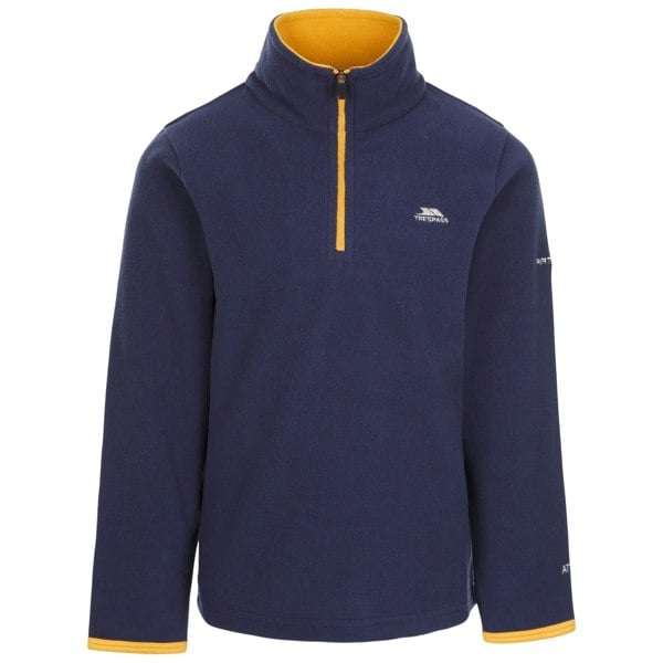 Trespass Boys Etto Airtrap Microfleece - Navy