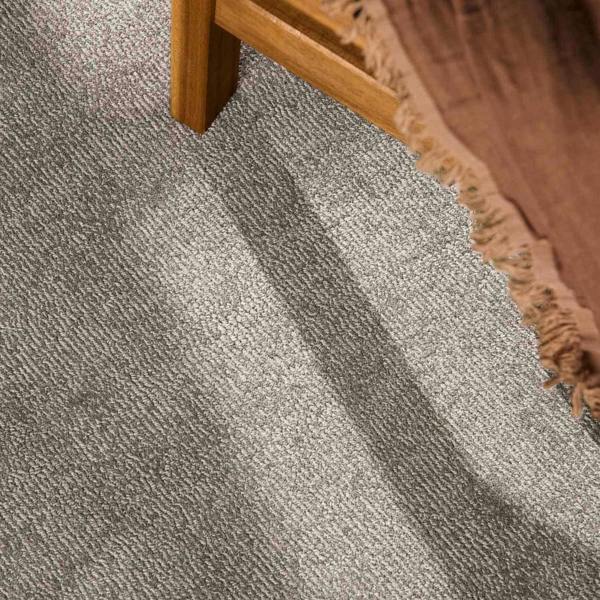 Villeroy & Boch 1812 Wool Rug Organic Round Kari Natural Grey