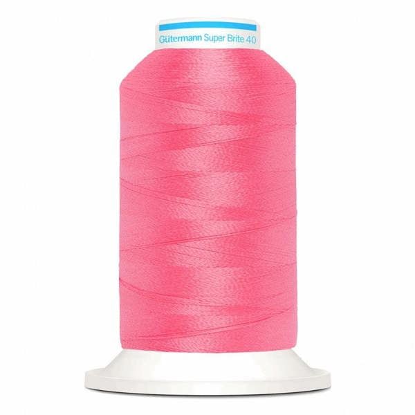 Gutermann Super Brite Polyester 40 Embroidery Thread 1000m Polyester Thread Suitable For Embroidery