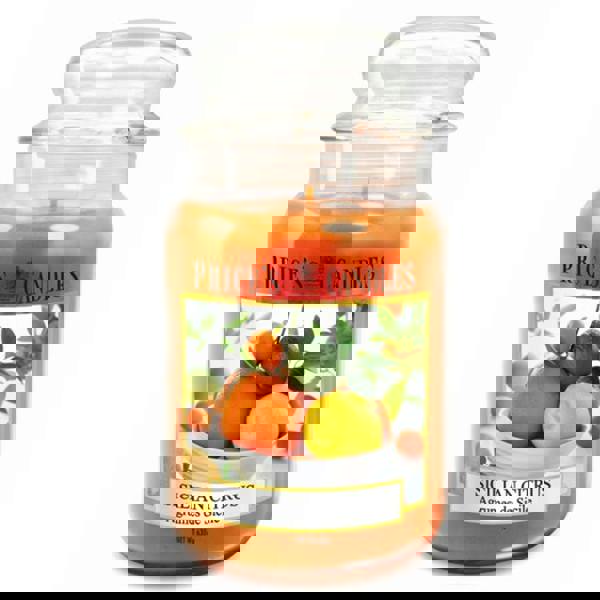 Prices Candles Large Jar Candle Sicilian Citrus