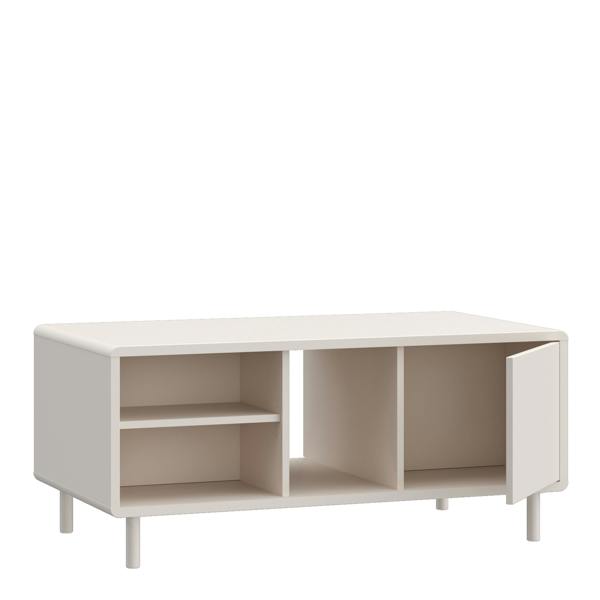Furniture To Go Playly Coffee Table with Open Shelf and Door