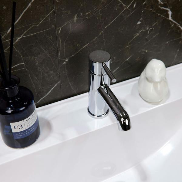 Flode Kumla | Mono Basin Mixer Tap | Chrome