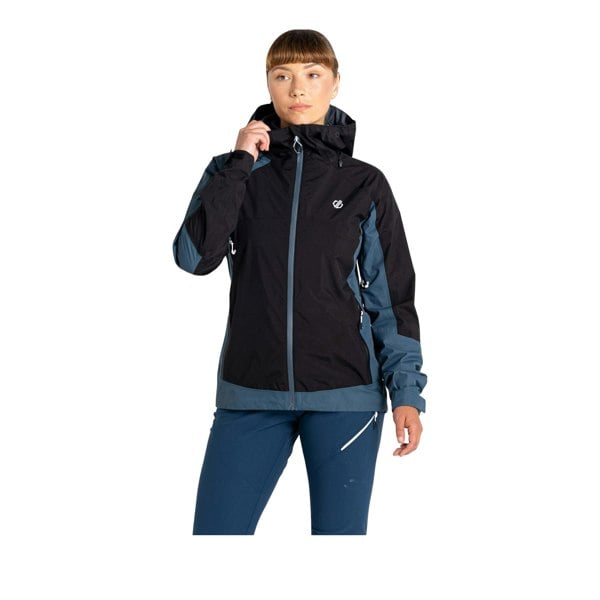 Dare 2B Womens/Ladies Traversing Waterproof Jacket - Black/Orion