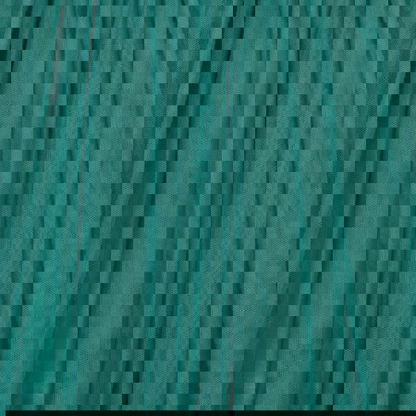 Teal fabric with a textured pattern