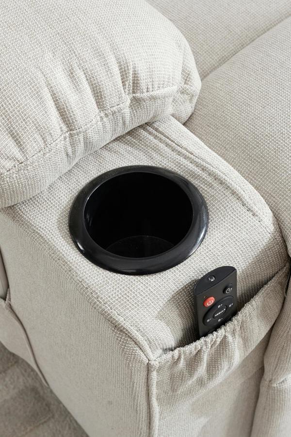 Living and Home Electric Single-Seat Recliner Chair with Heating & Massage Function