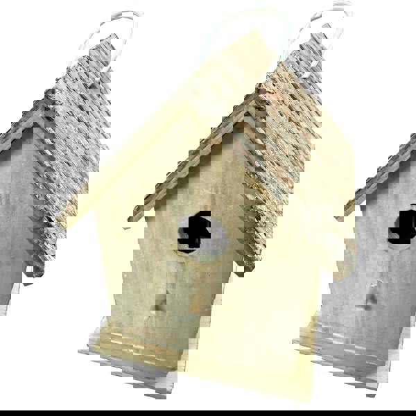 Hill Interiors Rustic Wild Bird House - White/Brown - 