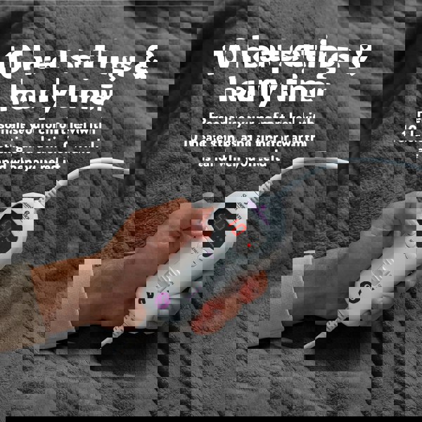 Slumberdown Comfy Hugs Heated Throw