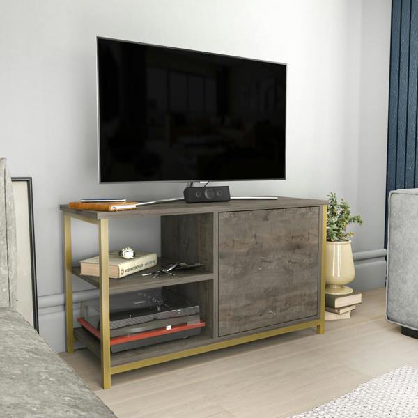 Decorotika Muskegon Modern Tv Stand TV Cabinet for TV's up to 41"