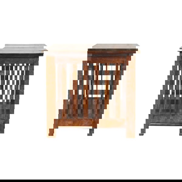 Artisan Furniture Slatted Chestnut Coffee Table