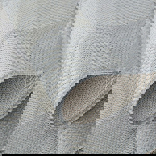 Grey Checkered Outdoor Rug | Garden Elegance | The Rugs