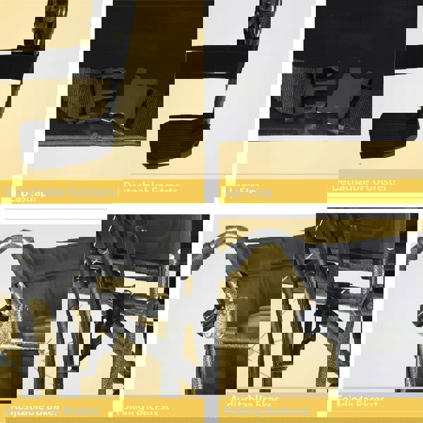 Aidapt Self Propelled Transit Wheelchair