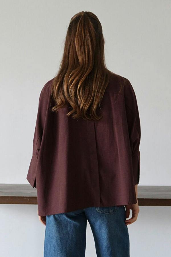 WOVCOR Oversize Woven Shirt