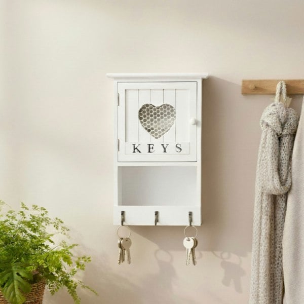 Maison des Cadeaux 9-Key Hook Storage Box