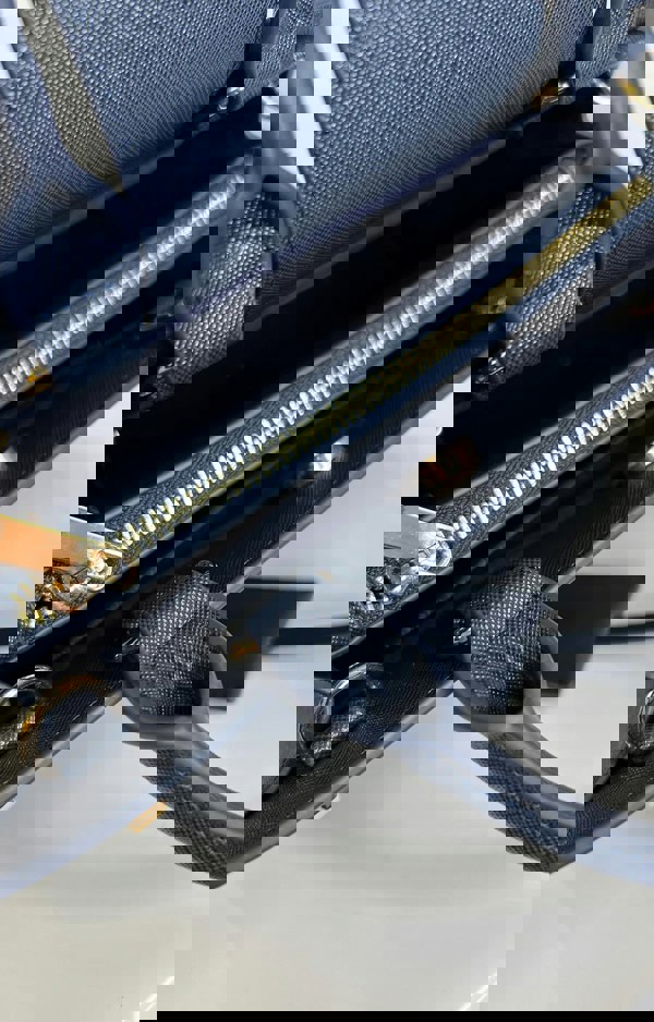 Alie Street London Derby Handbag (Navy Blue)