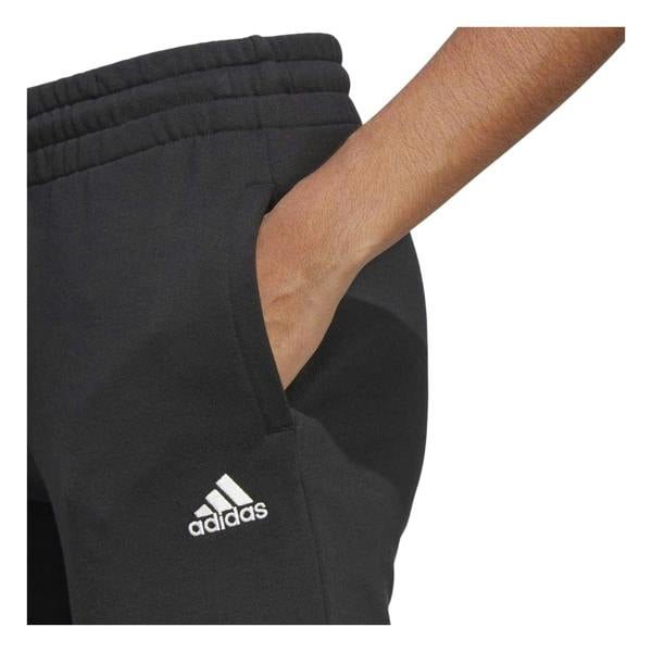Adidas Womens/Ladies Linear Slim Joggers - Black/White - 