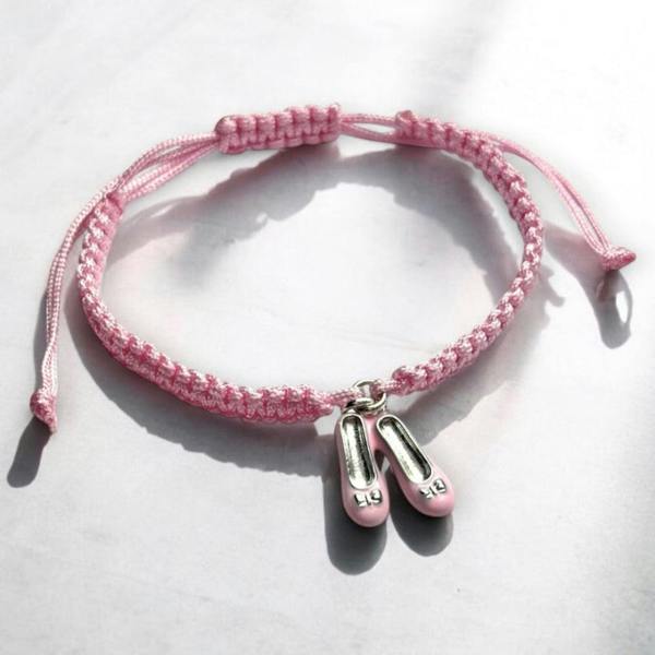 Aye Do Gifts Ballet Shoes Friendship Bracelet & Jewellery Box Gift