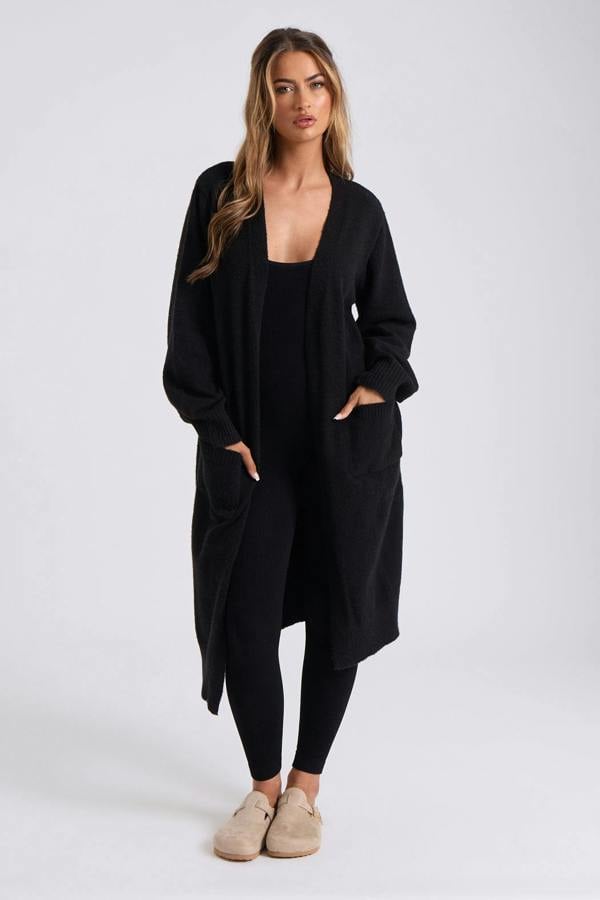 Urban Bliss Longline Patch Pocket Cardigan