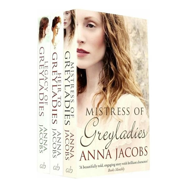 Allison & Busby Anna Jacobs Greyladies 3 Books Set