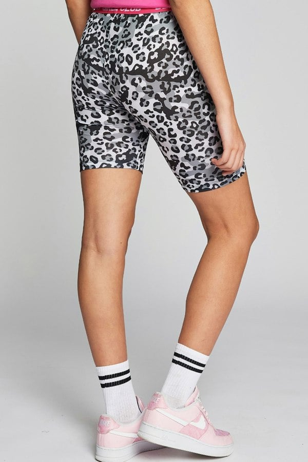 Beat Girlz Club Spin Cycle Short - Black Leopard