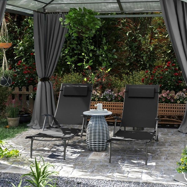 Sun Lounger Set