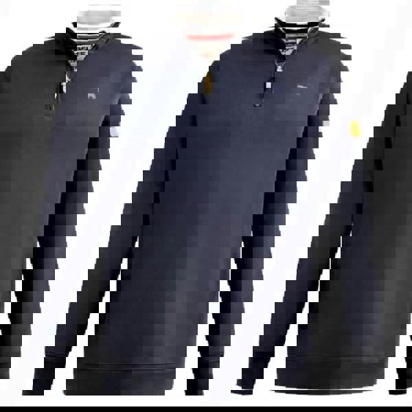 Duke Mens D555 Russel Embroidered Logo Fleece Kingsize Sweatshirt - Navy - 