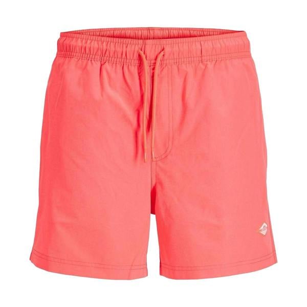 Jack And Jones Mens Swim Shorts - Hot Coral - 