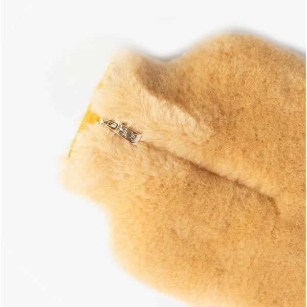 HOS Sheepskin IRIS Sheepskin Hot Water Bottle Cover Sheepskin Hot Water Bottle   in  Brown