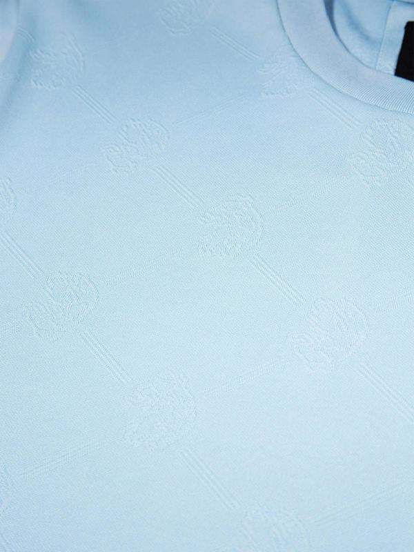 Luke 1977 LUKE1977 Arriba textured T-Shirt - Sky Blue