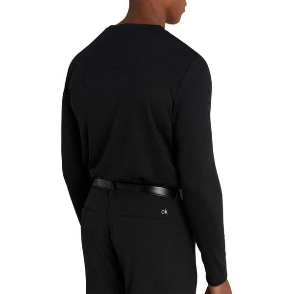 Calvin Klein Mens Embroidered Logo Slim Golf T-Shirt (Pack of 3) - Black - 