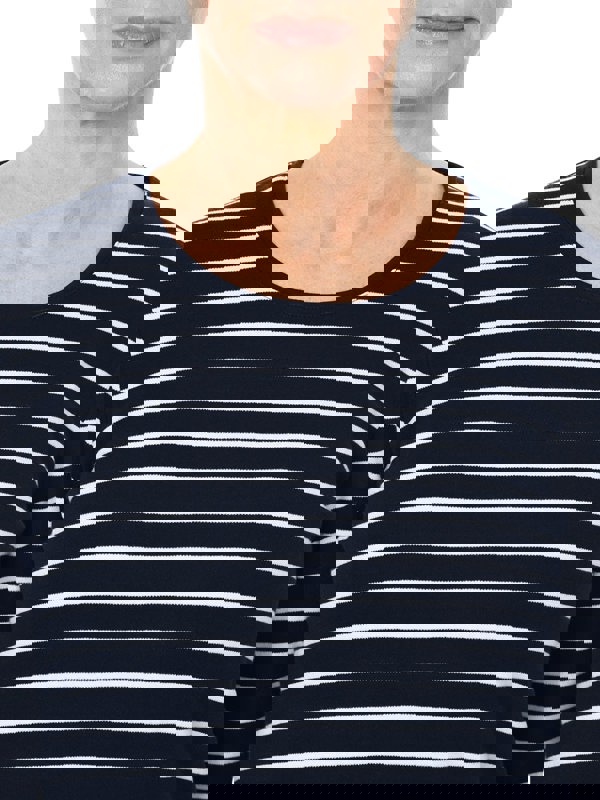 PennyPlain Striped Dress - French Navy