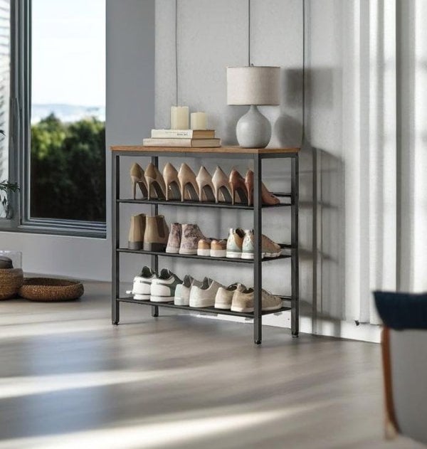 4 tier shoe rack