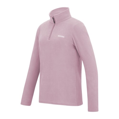 Regatta Women's Sweetheart 1/4 Zip Fleece Top - Powder Lilac