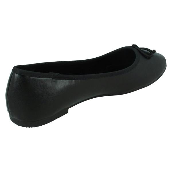 Spot On Ladies Spot On Ballerinas With Small Bow Detail F80397