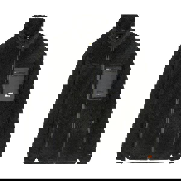 Ellesse Mens Este Full Zip Fleece Jacket - Black - 