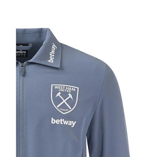 Umbro Childrens/Kids 24/25 West Ham United FC Presentation Jacket - Flintstone - 