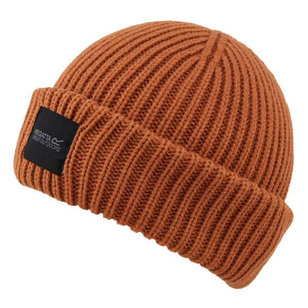 Regatta Unisex Adult Connora Fisherman Christian Lacroix Knitted Beanie - Carrot