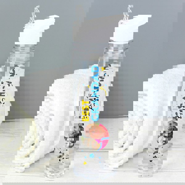 Personalised Memento Company Personalised Best Ever Photo Upload Water Bottle