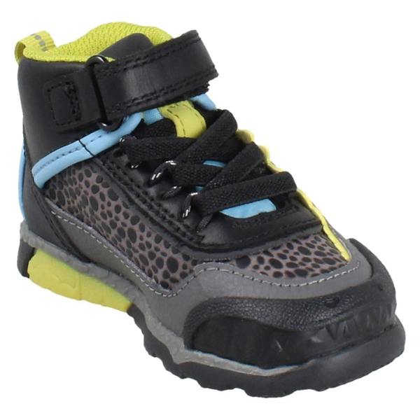 Clarks Boys Clarks Dinosaur Design Hi Top Trainers Steggy2 Tri T