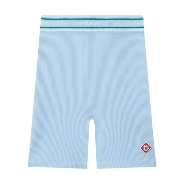 Casablanca Seamless Shorts Pale Blue Shorts