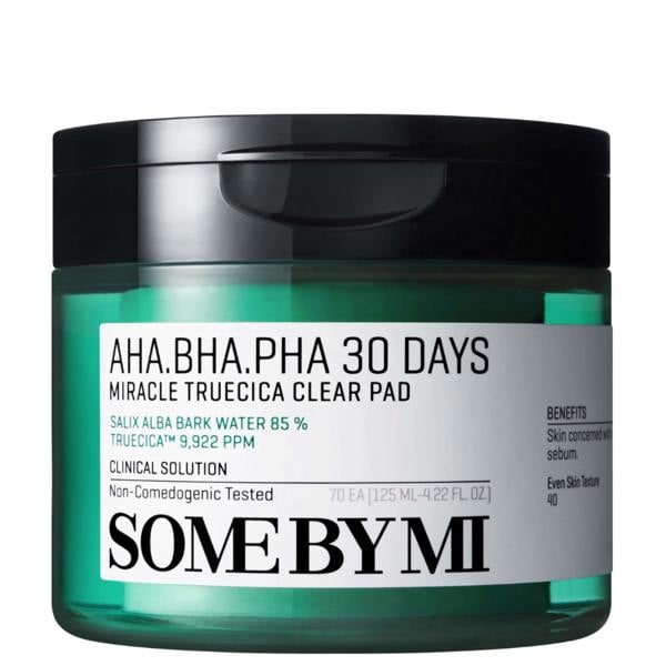 Some By Mi Skincare AHA-BHA-PHA 30 Days Miracle Truecica Clear Pad x 70