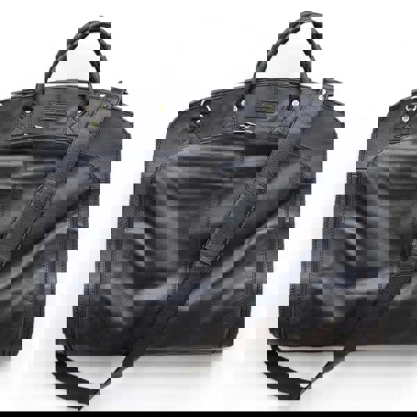 Blacksuit garment carrier  with a shoulder strap on a white background