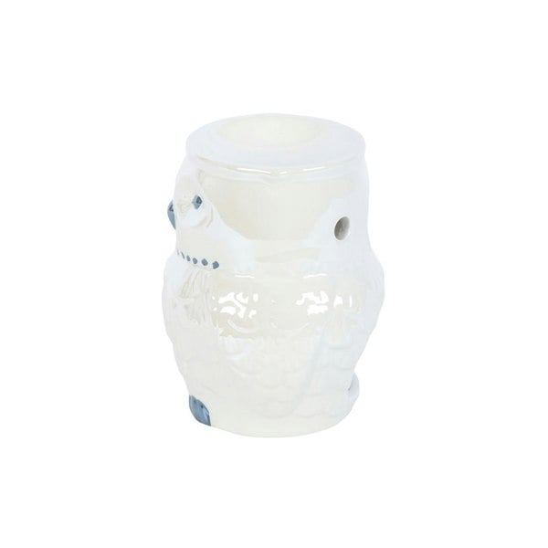 Serano Owl Shaped Iridescent Oil Burner and Wax Warmer
