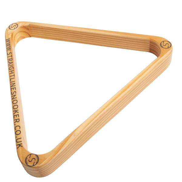 Straightline Snooker Wooden Logod Triangle
