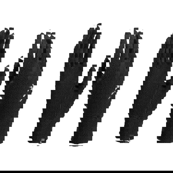 Nike Womens/Ladies Fleece Beanie & Gloves Set - Black - 