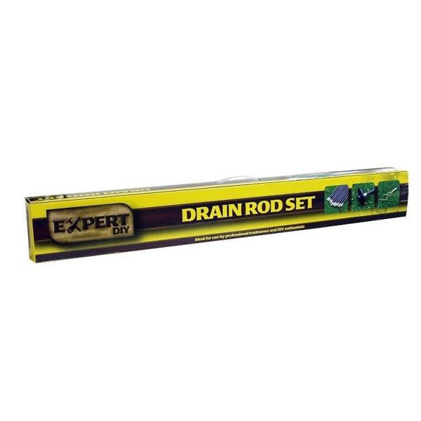 Kingfisher Drain Rod Set 9m 12pk - One Colour - 