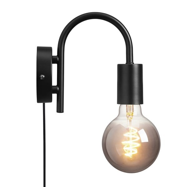 Nordlux Paco | Wall light | Black