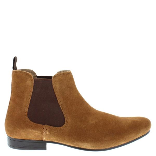 Thomas Crick Red Tape Crick Stanway Suede Pointed Leather Mens Ankle Chelsea Boots