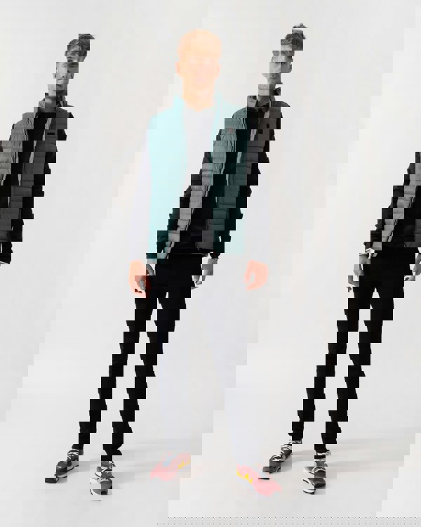 BOSS Orange Odeno 2 Mens Gilet - Open Green 369 - CHO - Designer Mens Gilets